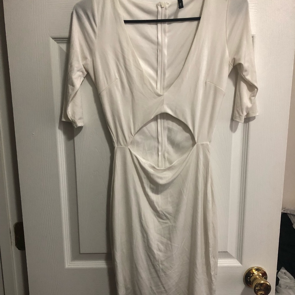 TouchDolls White Bodycon Dress